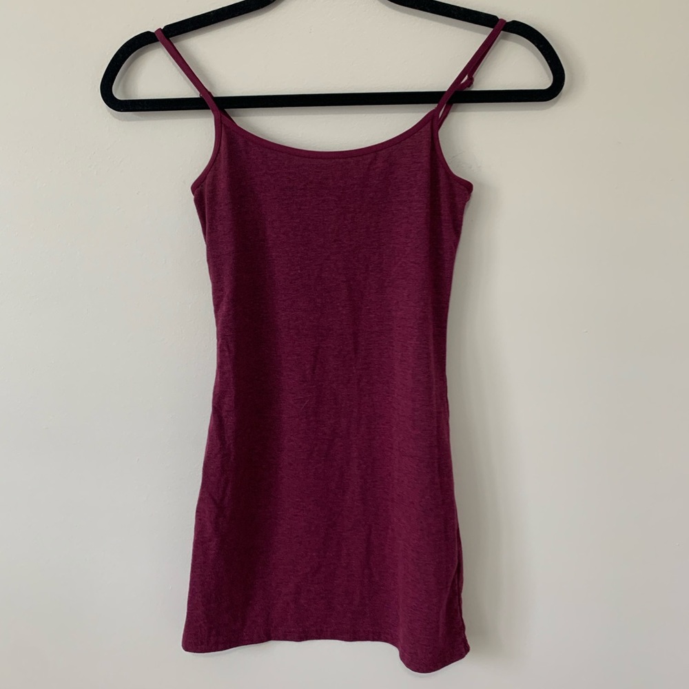 Maroon Tank Top
